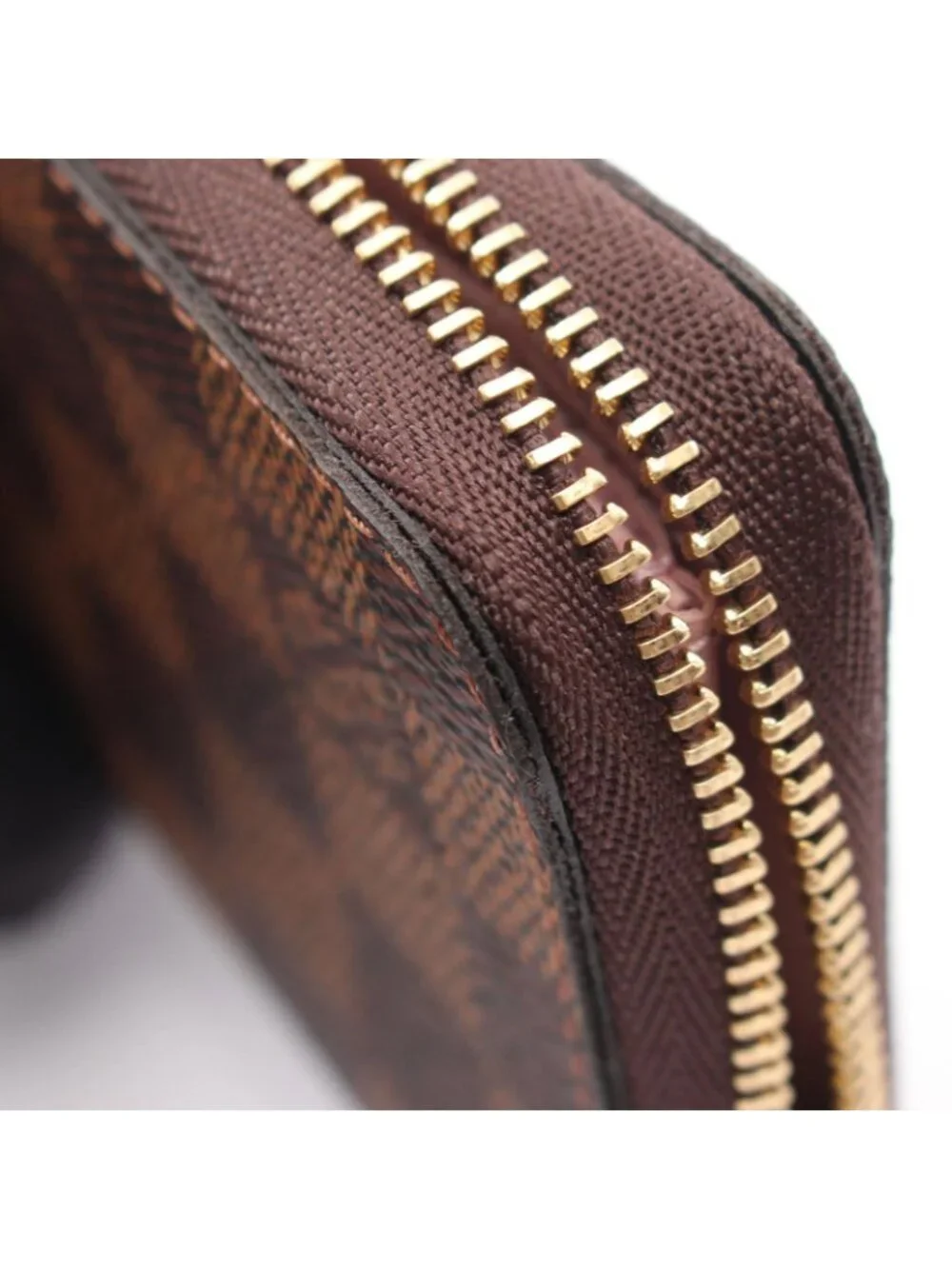 Louis Vuitton Coin Purse Zippy Damier Ebene Rose Ballerine